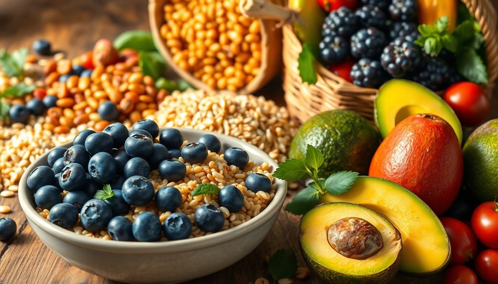 add more fiber foods