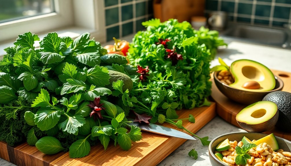 add more leafy greens