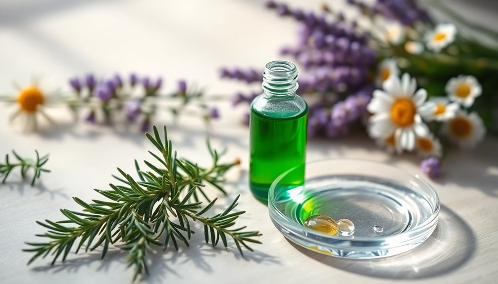 aromatic herbal essential oil