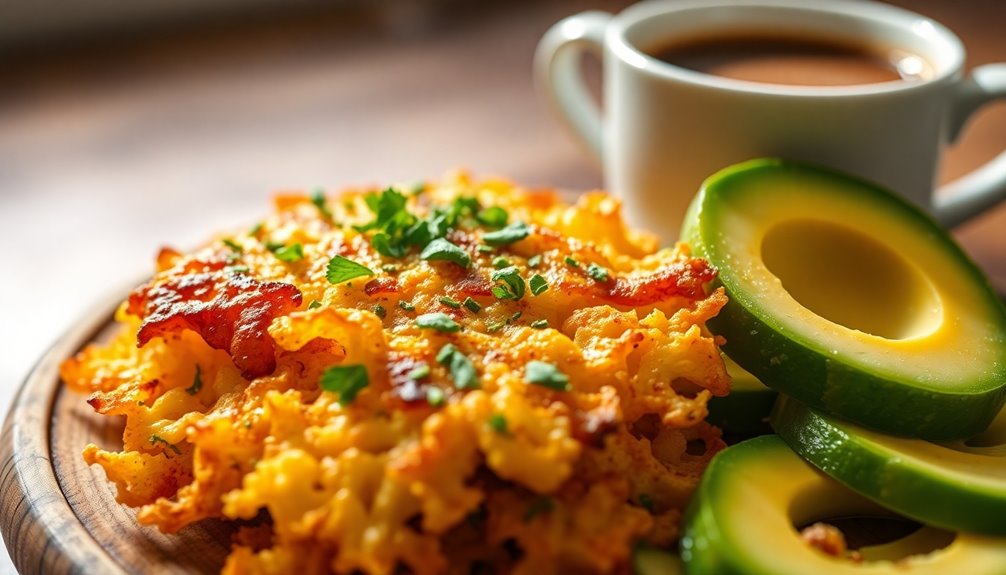 cauliflower based breakfast alternative recipe
