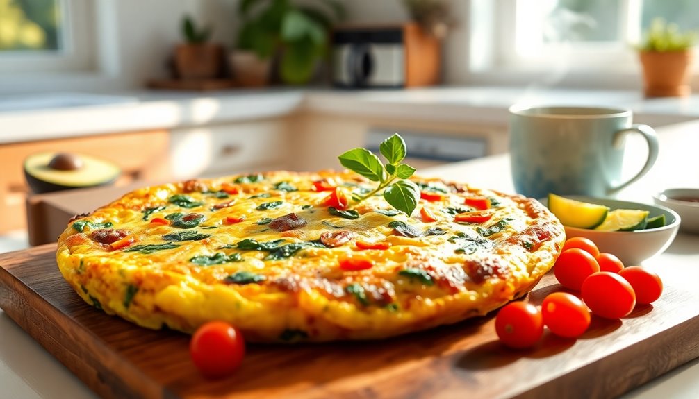 spinach and egg dish