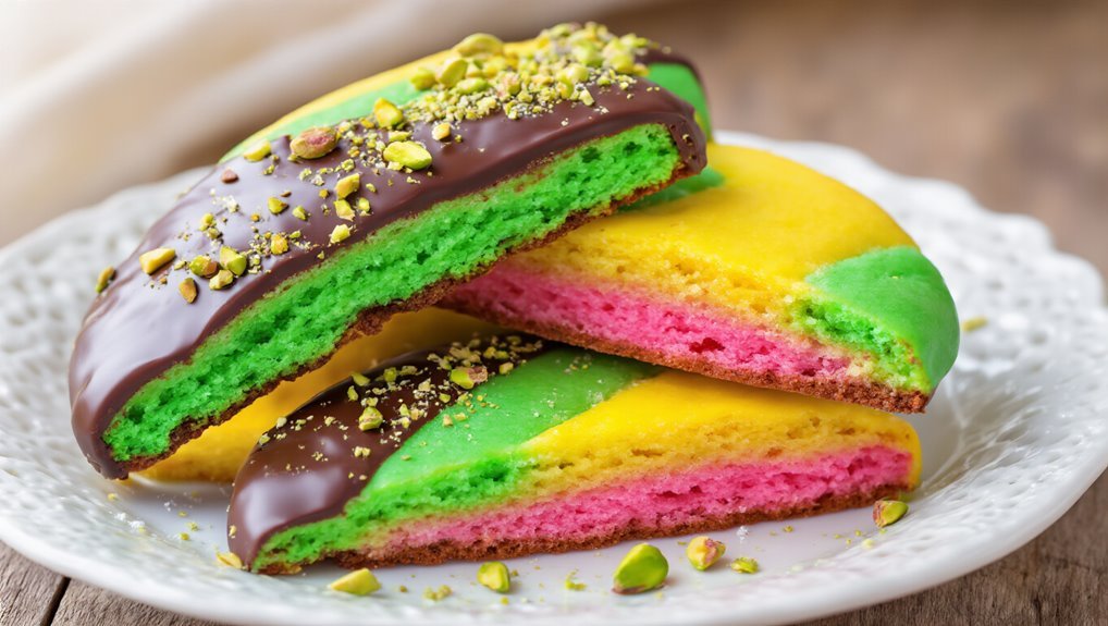 authentic italian rainbow cookies