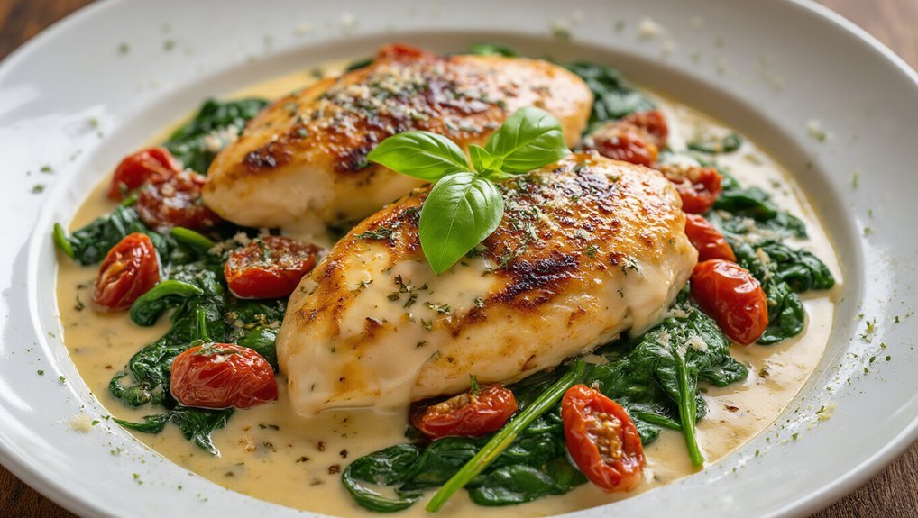 creamy tuscan chicken recipe