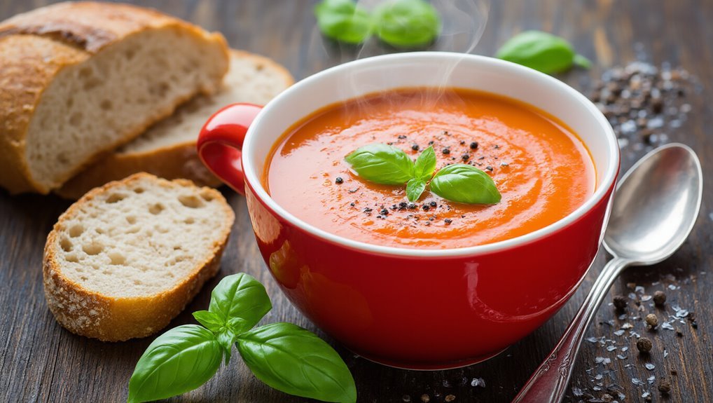 adjusting soup texture smoothly