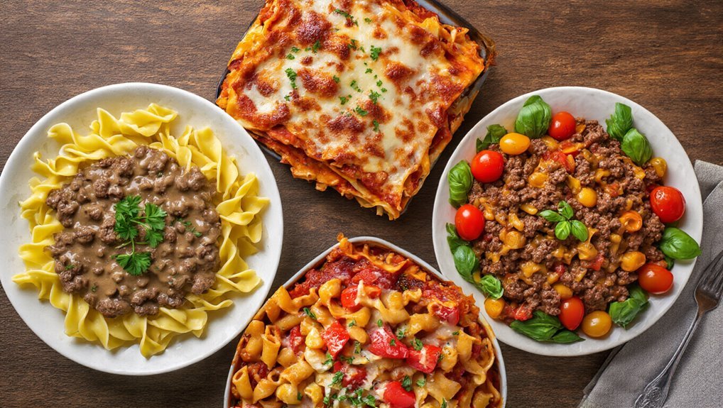 beef and pasta recipes