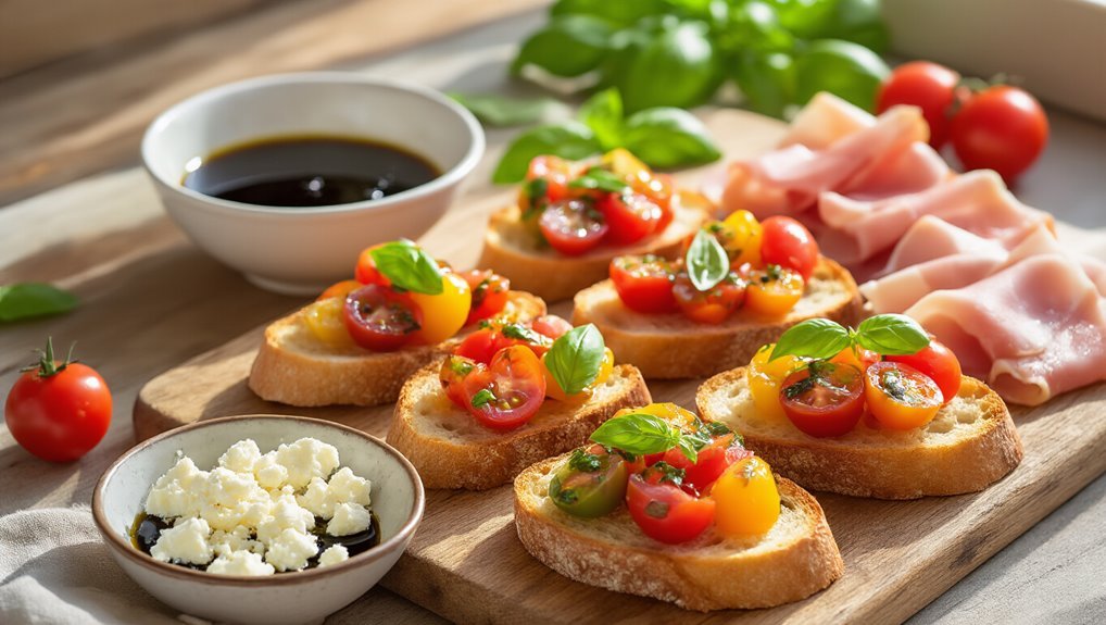 bruschetta serving suggestions variations