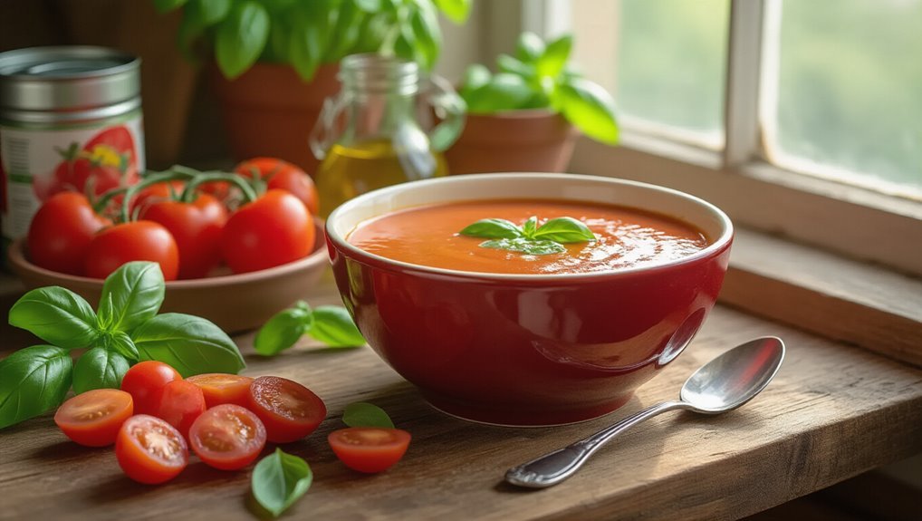 canned tomatoes soup recipe