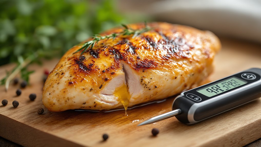 check chicken doneness accurately