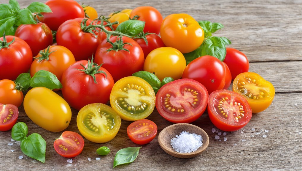 choose quality ripe tomatoes