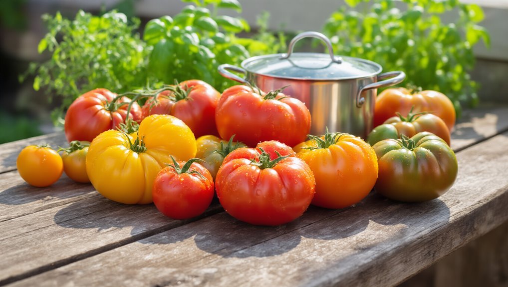 choose ripe flavorful tomatoes