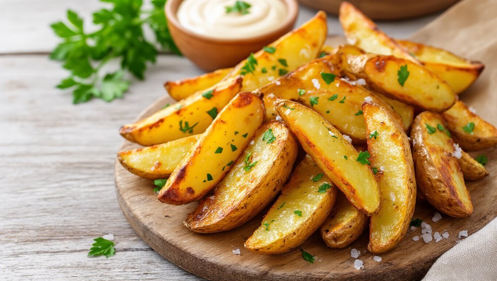 crispy air fryer wedges