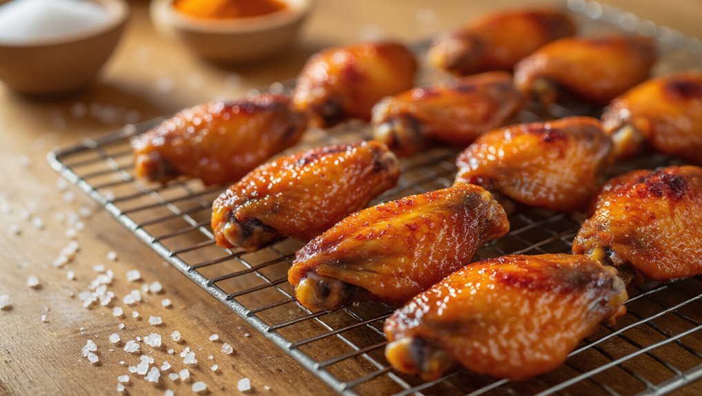 crispy wings require drying
