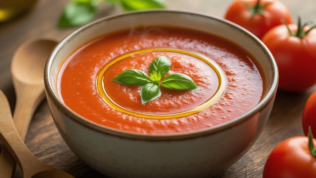 delicious homemade tomato soup