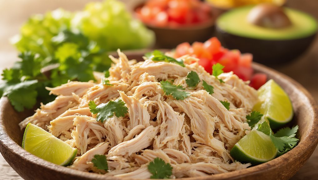 easy shredded chicken recipe
