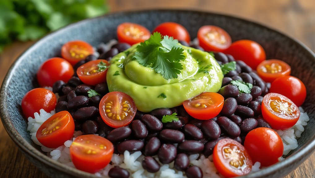 elevate black beans elegantly
