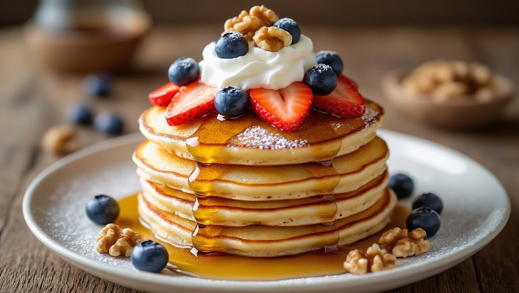 flavorful eggless pancake variations