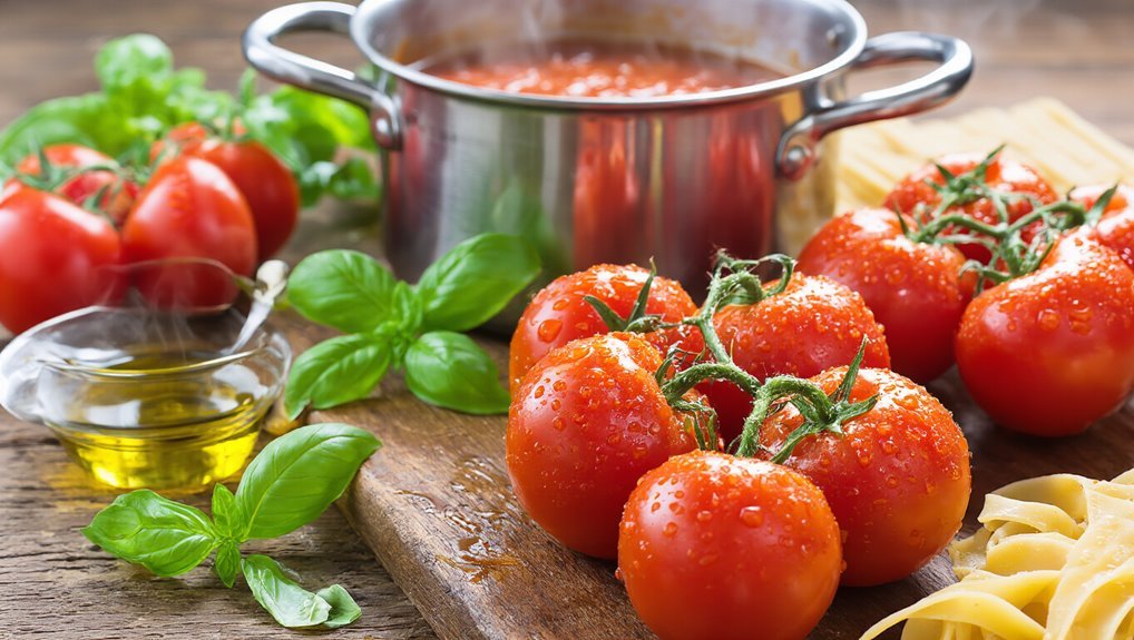 fresh tomato pasta sauce