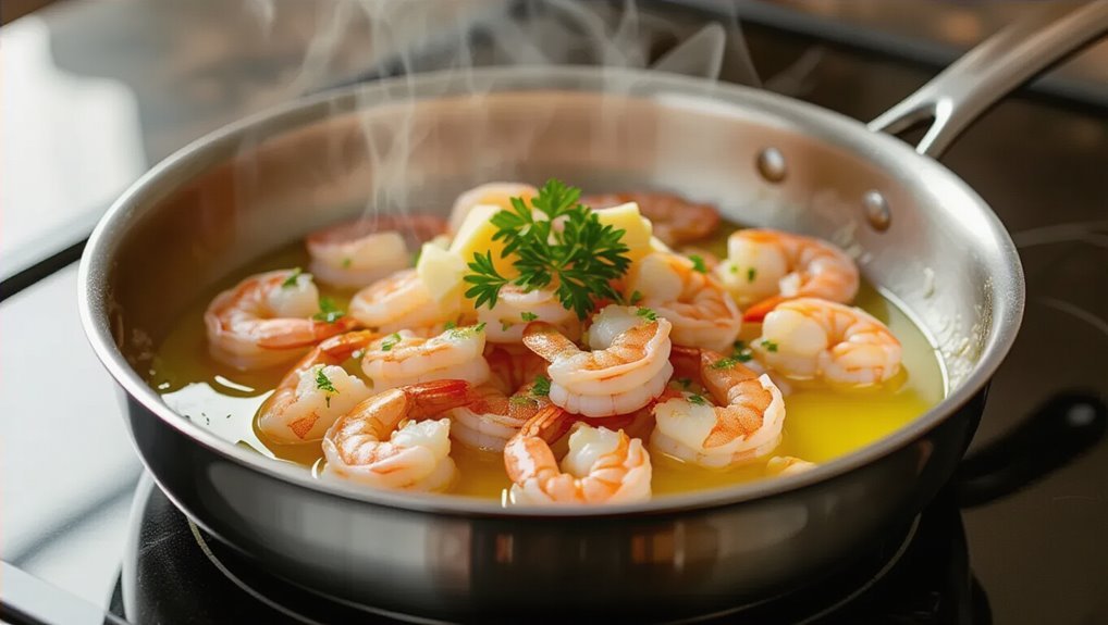 garlic butter sauce preparation