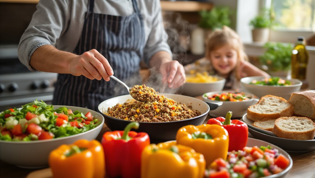 hearty beef and grain meals