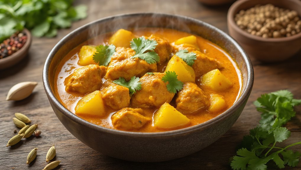 hearty chicken curry delight