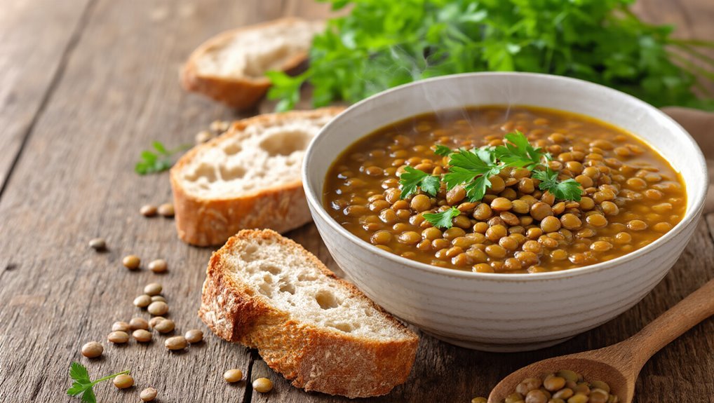 hearty lentil soup recipe
