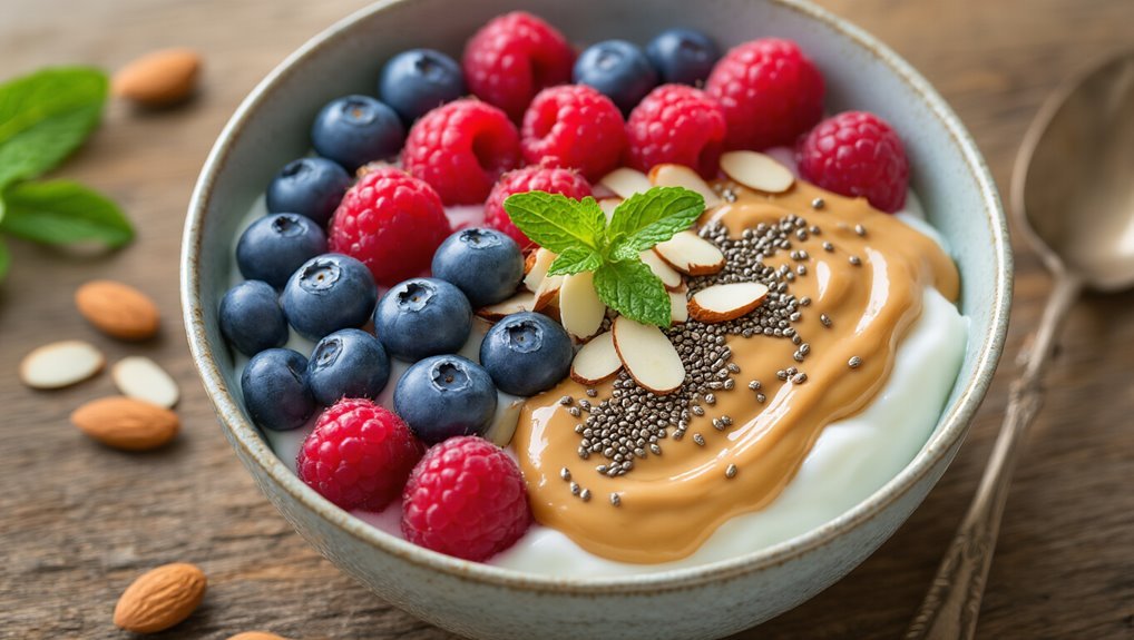 high protein breakfast bowl