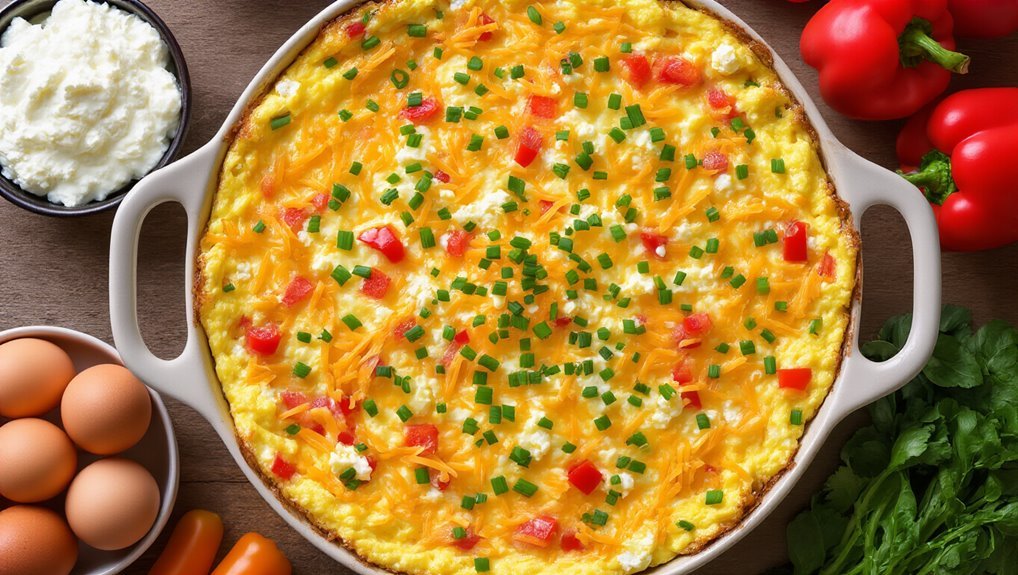 high protein breakfast casserole ingredients