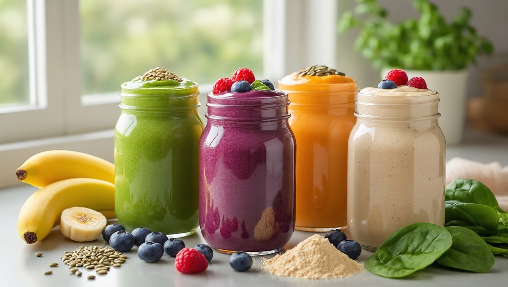 high protein smoothie breakfast recipes