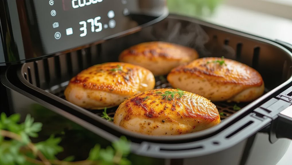 juicy air fryer chicken