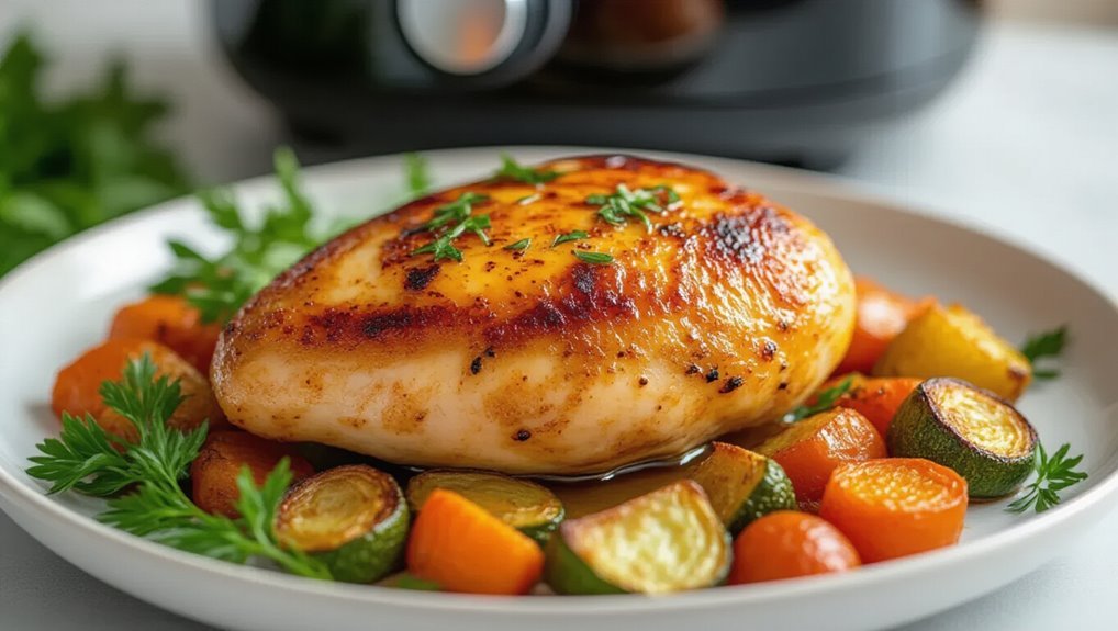 juicy air fryer chicken