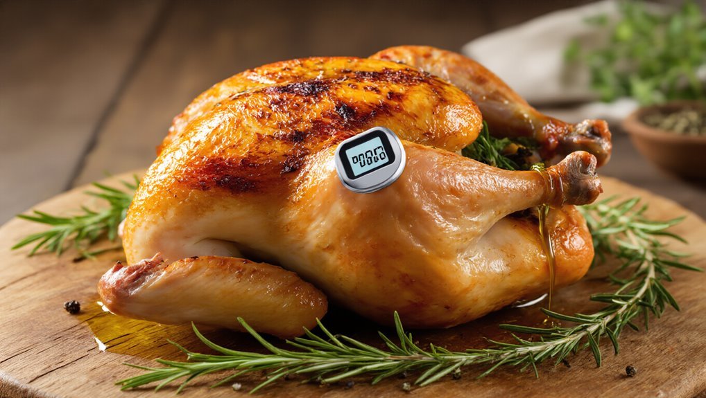 monitor chicken temperature accurately