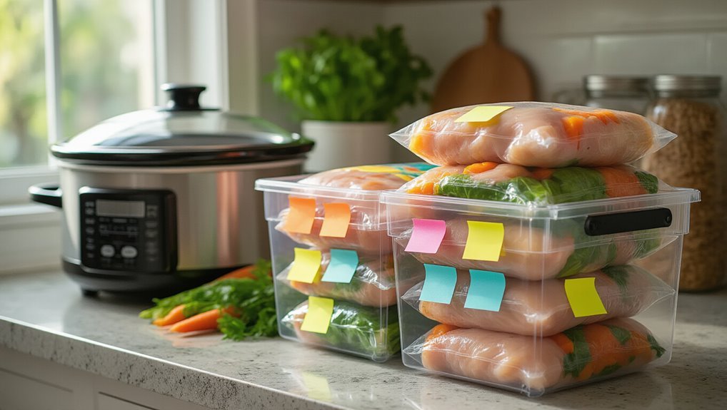 organize label stack inventory