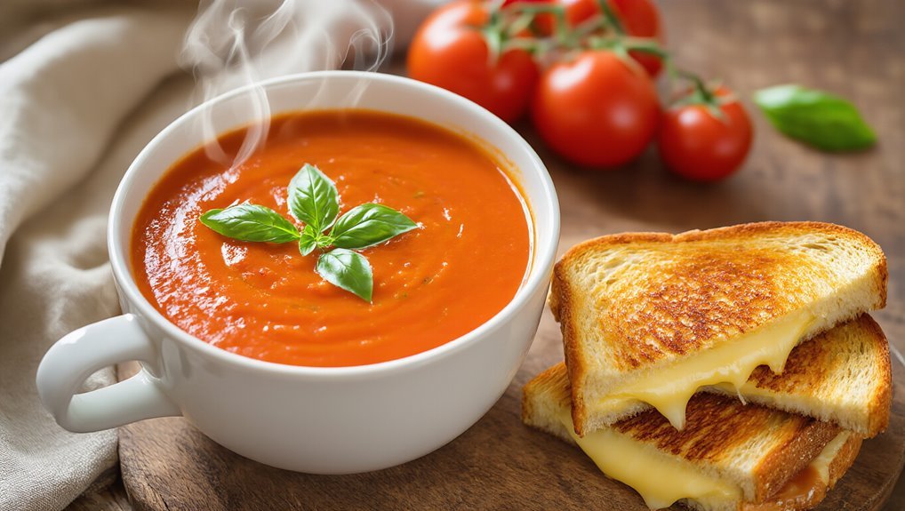 perfect soup and sandwich