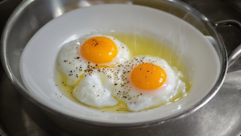perfectly poached egg technique