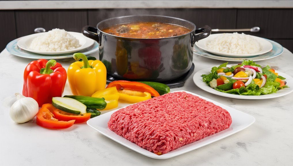 portion sizes for ground beef