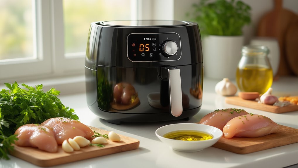 prep air fryer properly