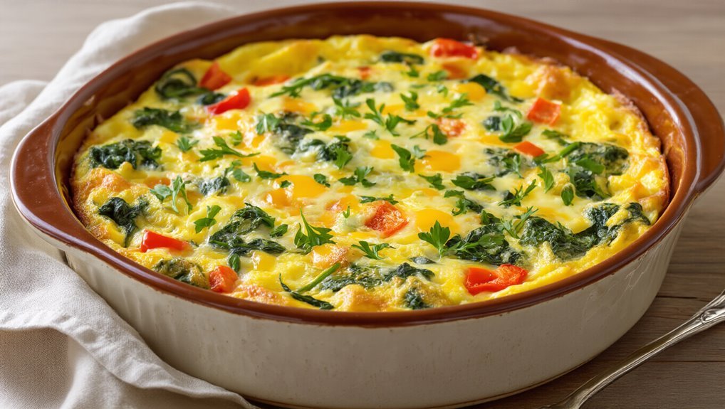 protein packed breakfast casserole