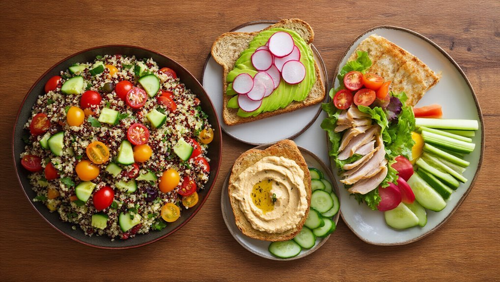 quick and simple lunches