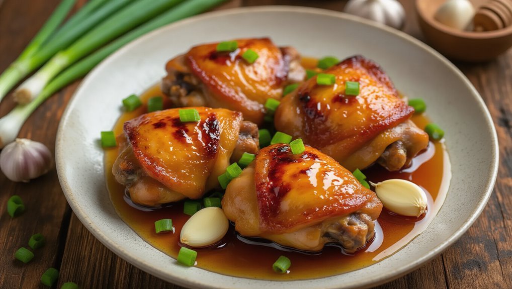 quick honey garlic chicken