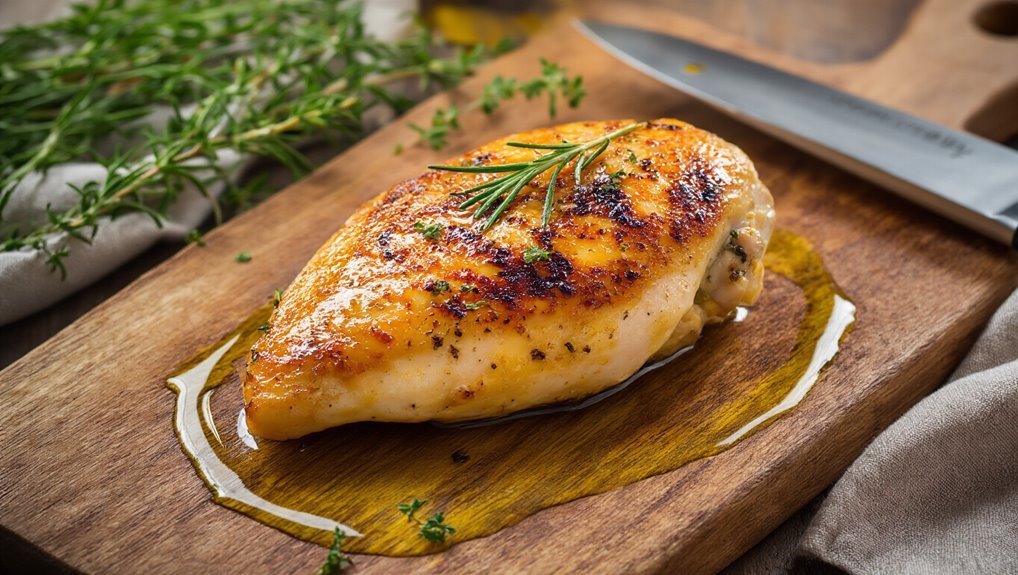 rest chicken for juicy flavor