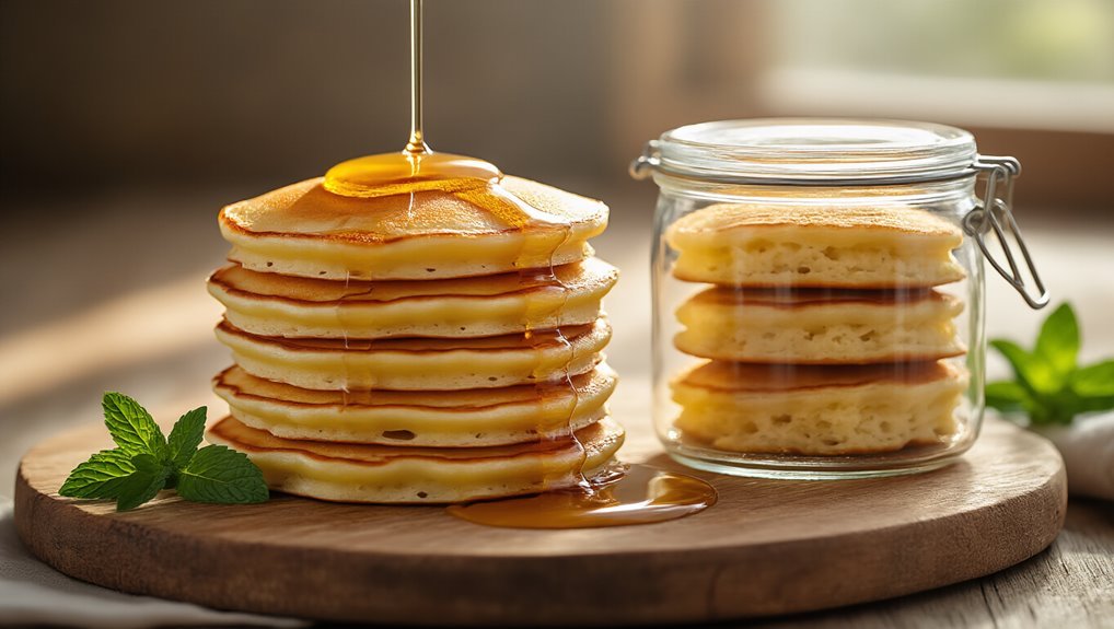 store pancakes for freshness