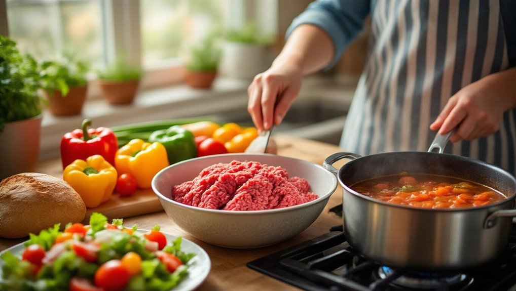 stretching beef for dinner