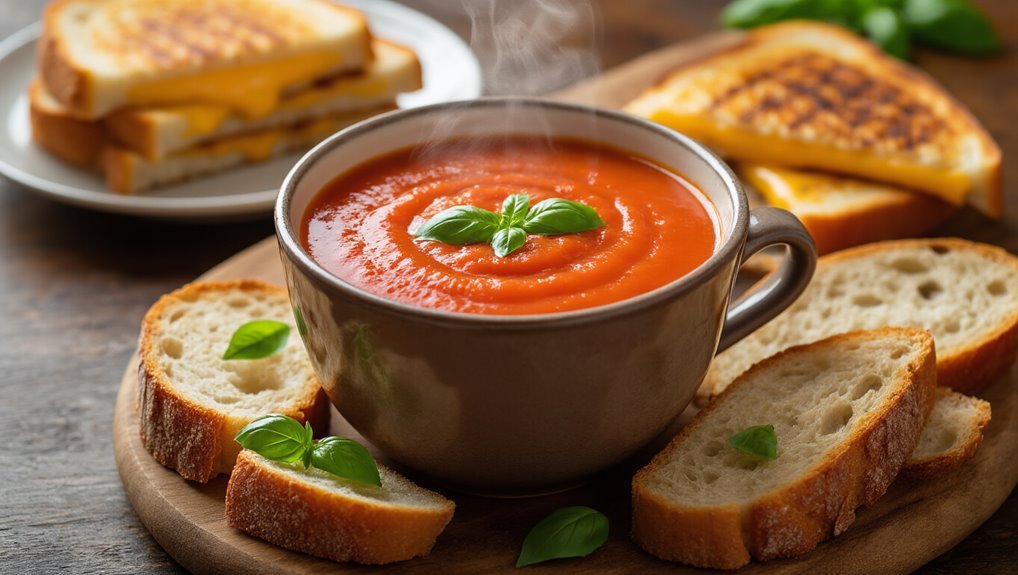 tomato soup side pairings