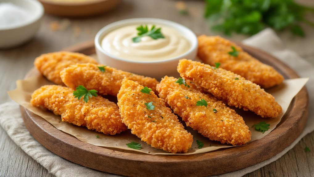 triple layer crispy tenders