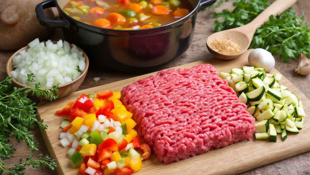 vegetables enhance beef dishes