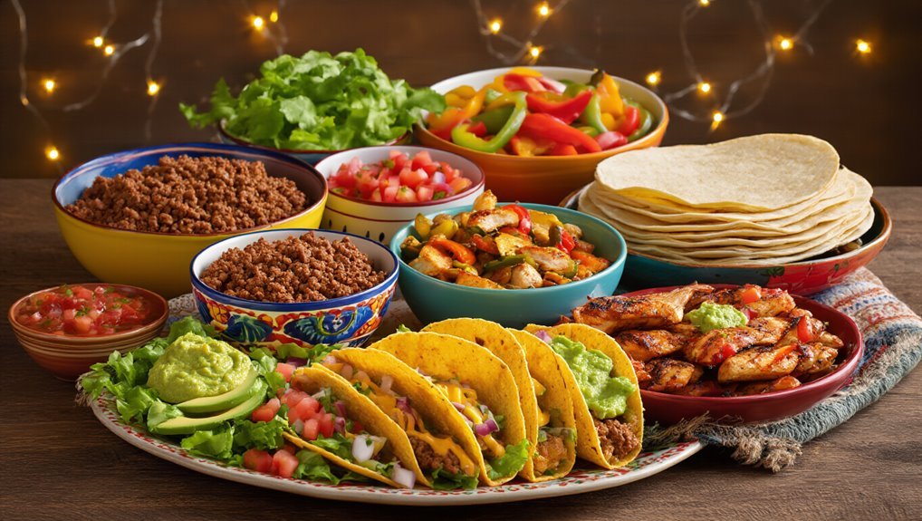 build your own tacos