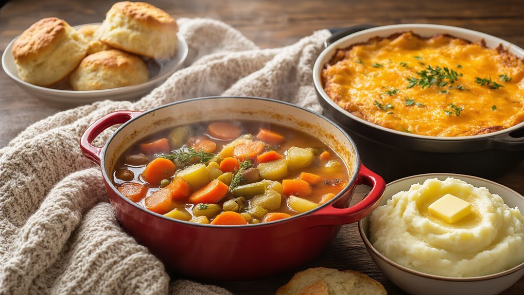 comforting classic dishes await