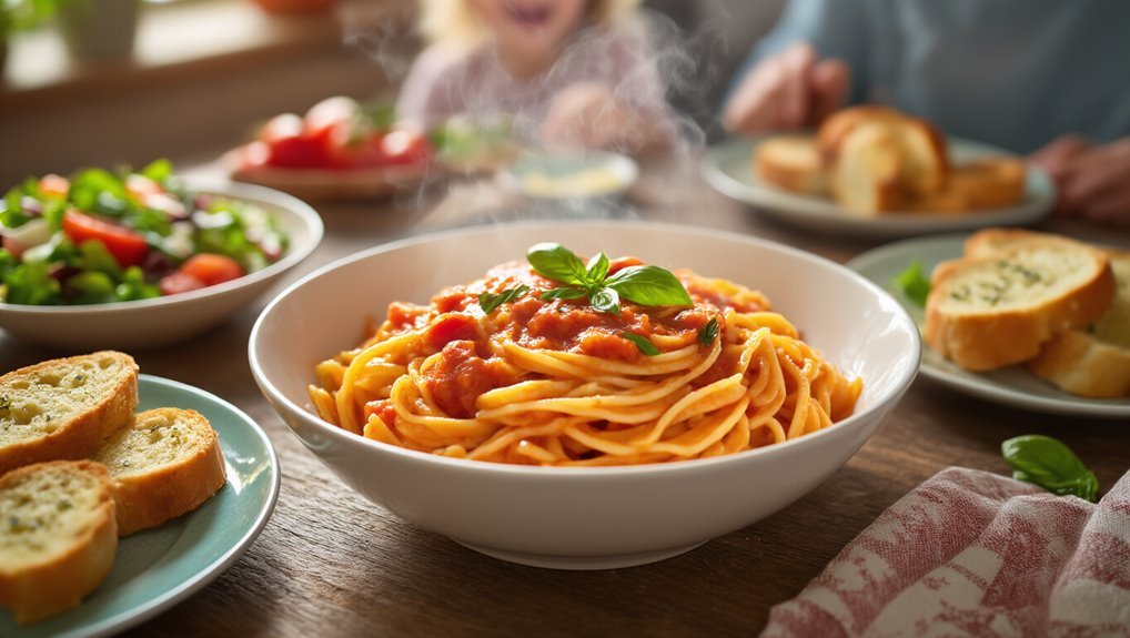 creamy tomato pasta delight