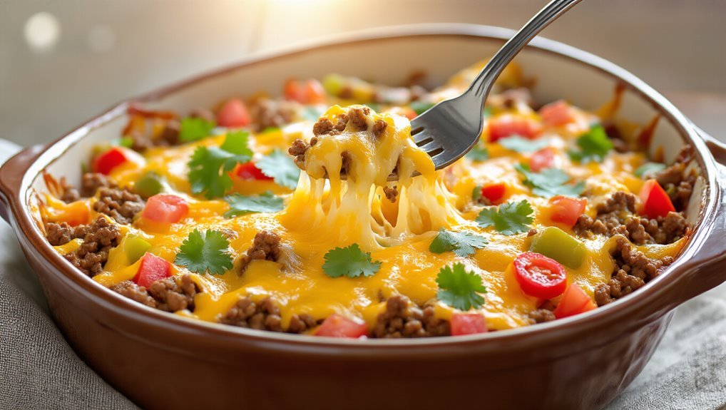 easy cheesy taco bake