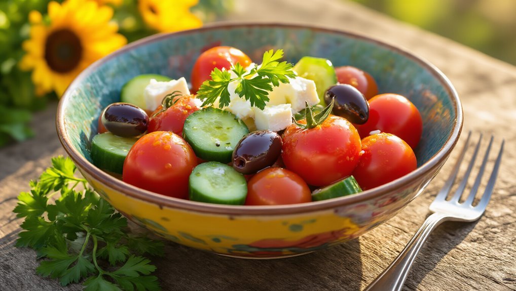 effortless fresh greek salad